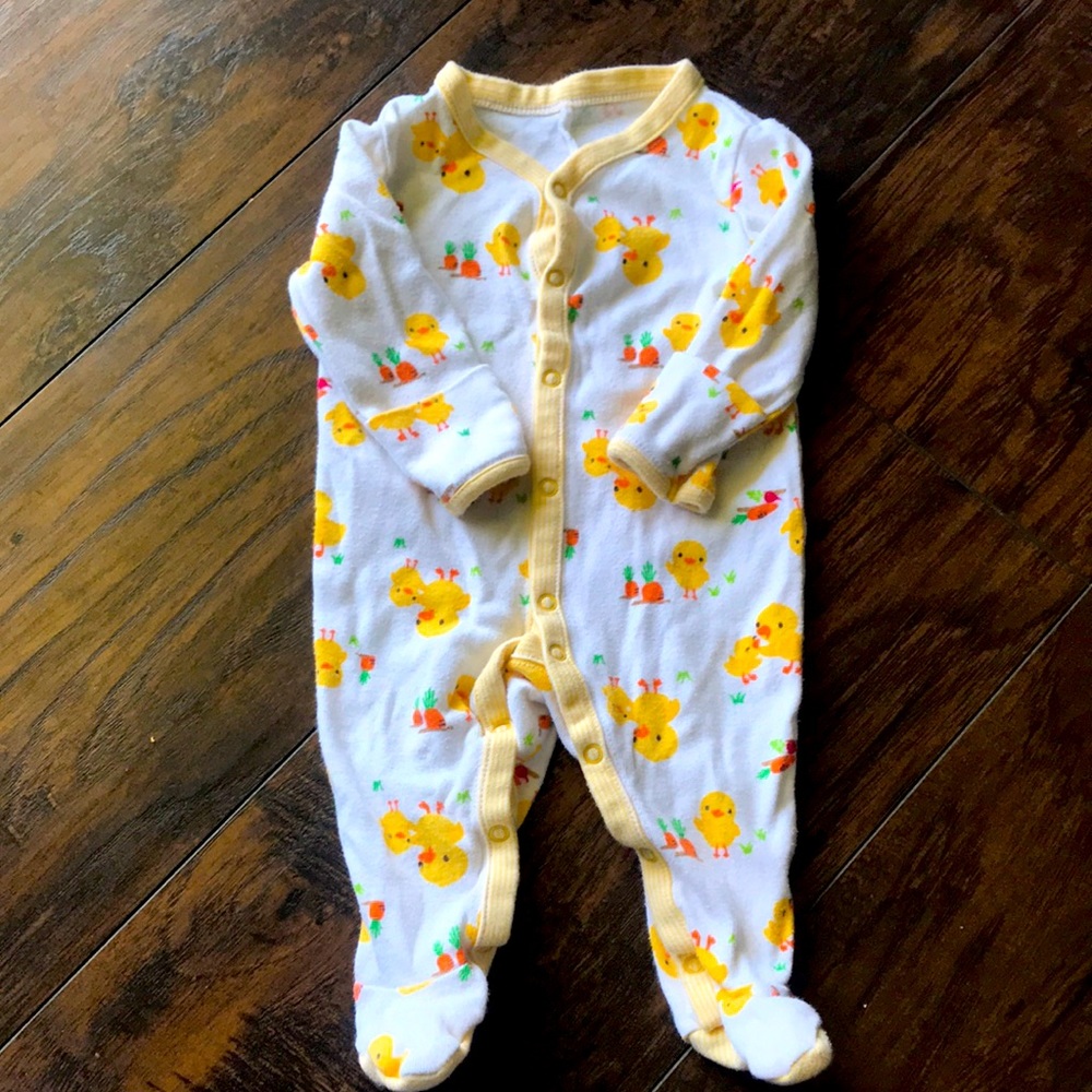 Gymboree duck onesie